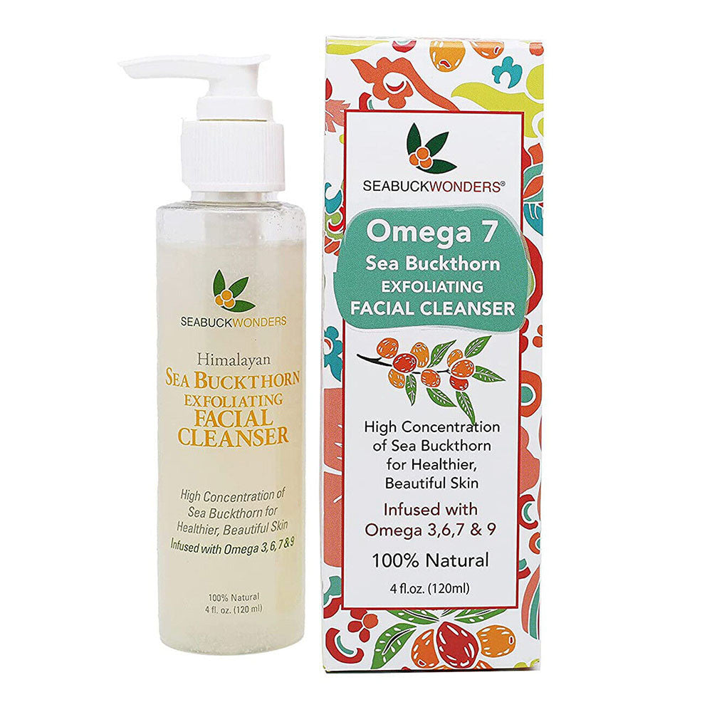 Himalayan Sea Buckthorn Exfoliating Facial Skin Cleanser, 4 Oz